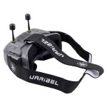VR200 3,5 pulgadas 5,8G analógico con DVR 40CH 1024 * 600px soporte de pantalla para Dron de carreras analógico RC Car